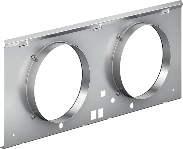 Gaggenau AD754049 — Соединительная пластина для AL400, два круглых входа DN 150